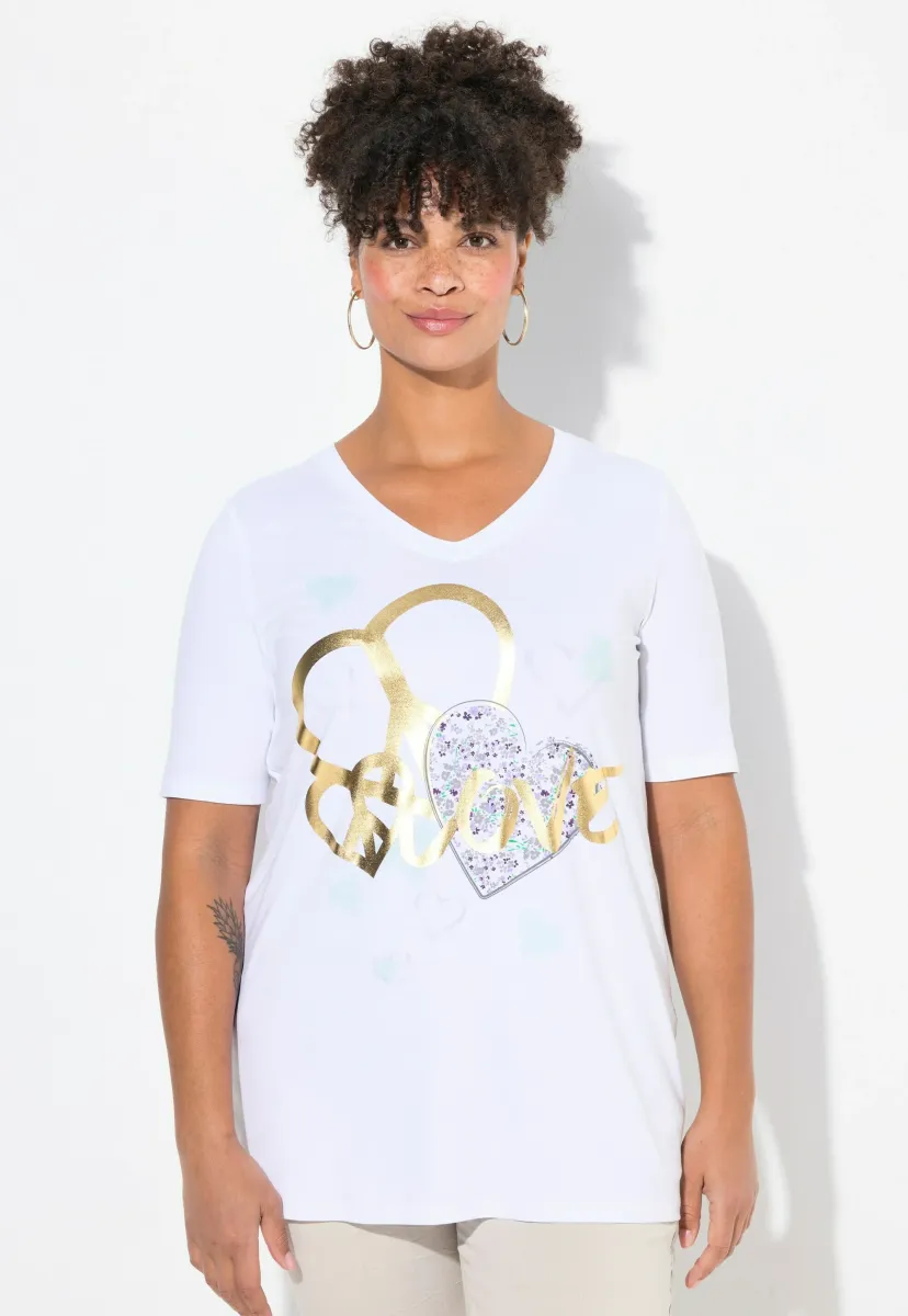 T-Shirt print - snow white