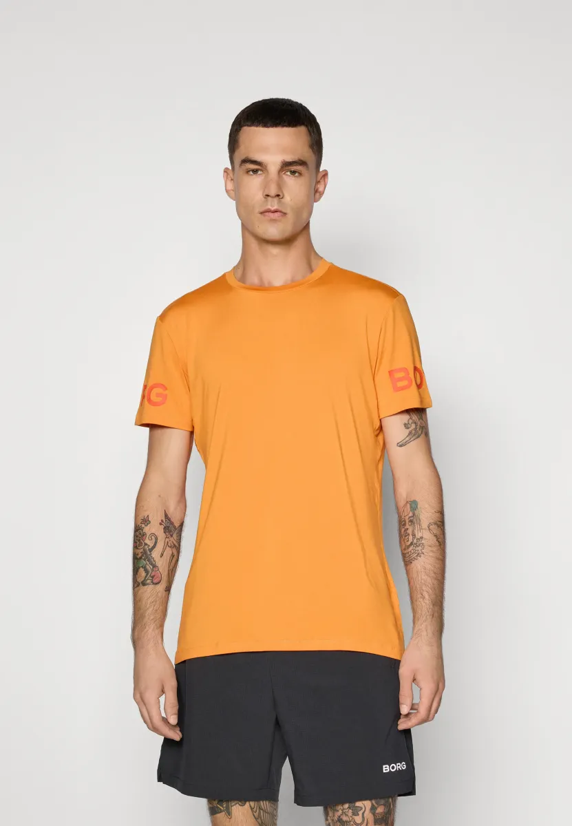 T-Shirt print - sun orange