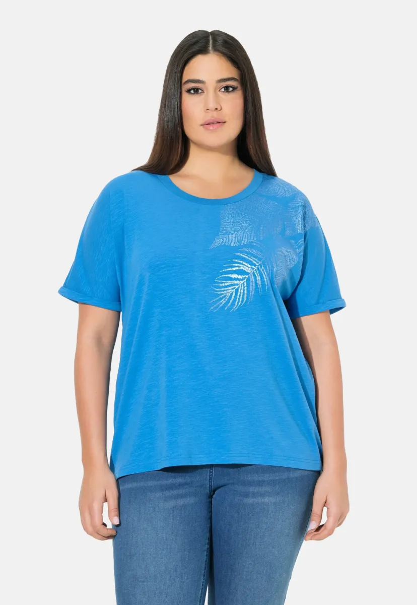 T-Shirt print - teal blue