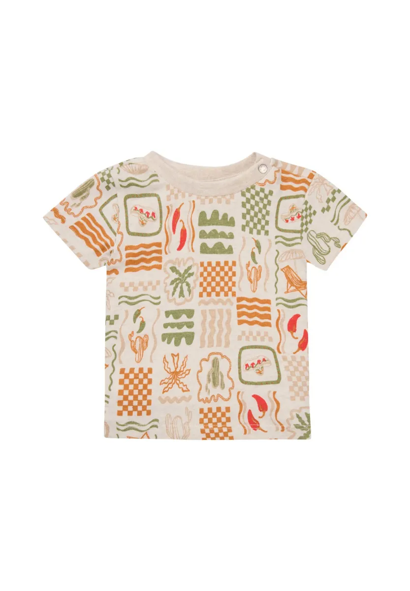 T-Shirt print - tropical pattern