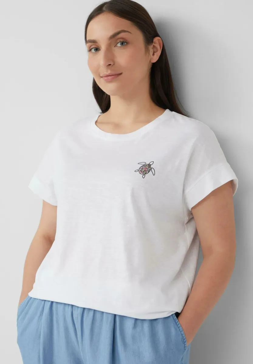 T-Shirt print - weiß