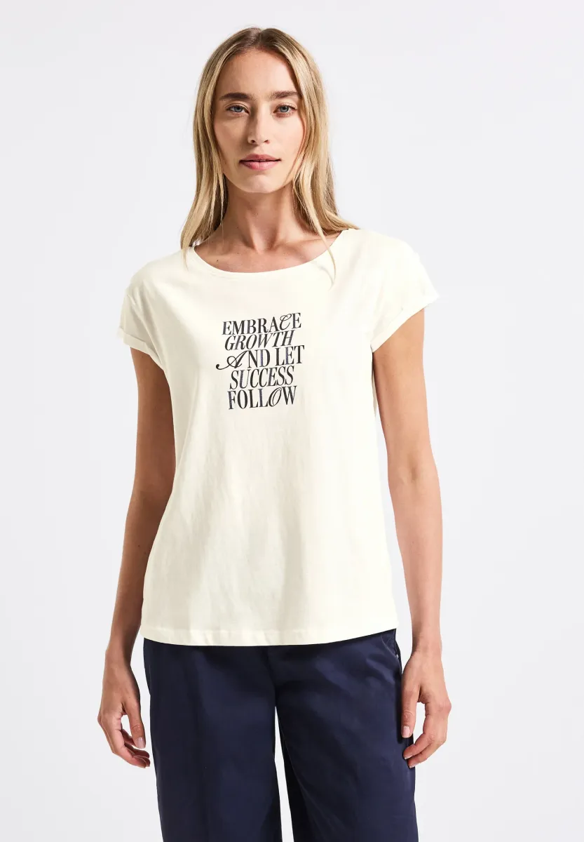 T-Shirt print - weiß