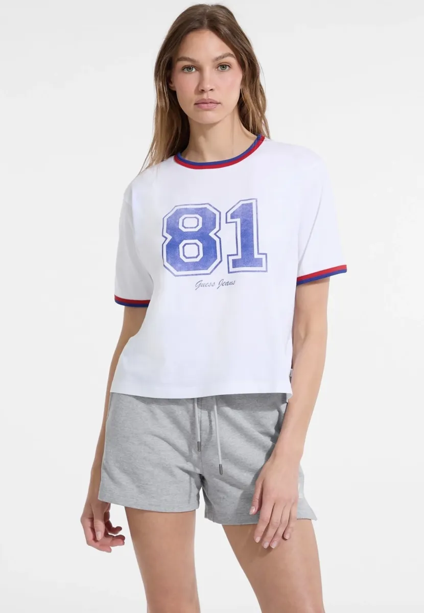 T-Shirt print - weiß