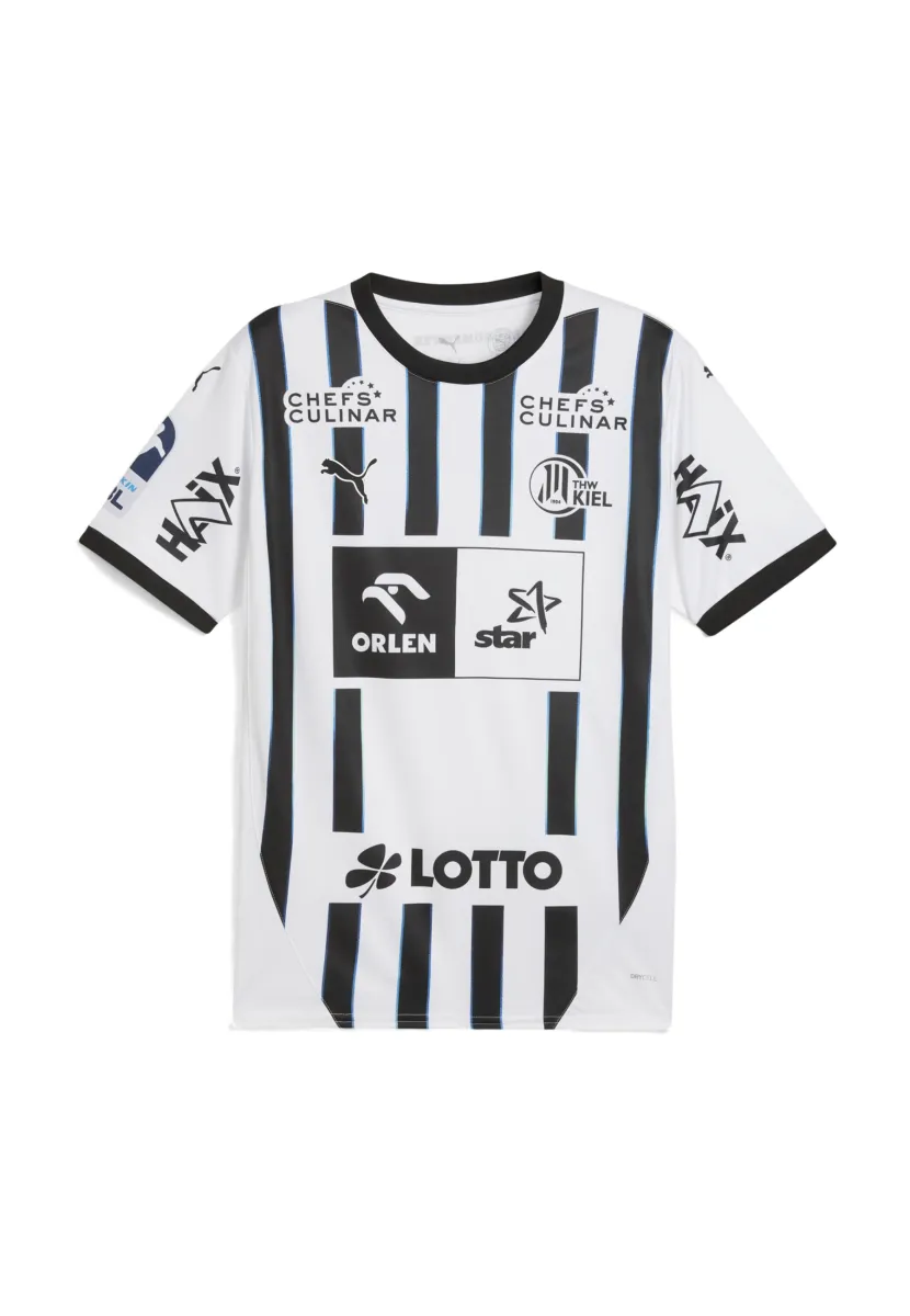 T-Shirt print - white- black
