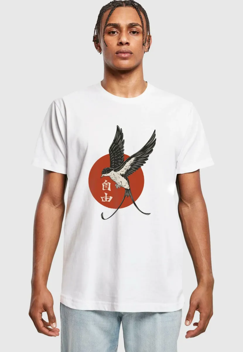 T-Shirt print - white