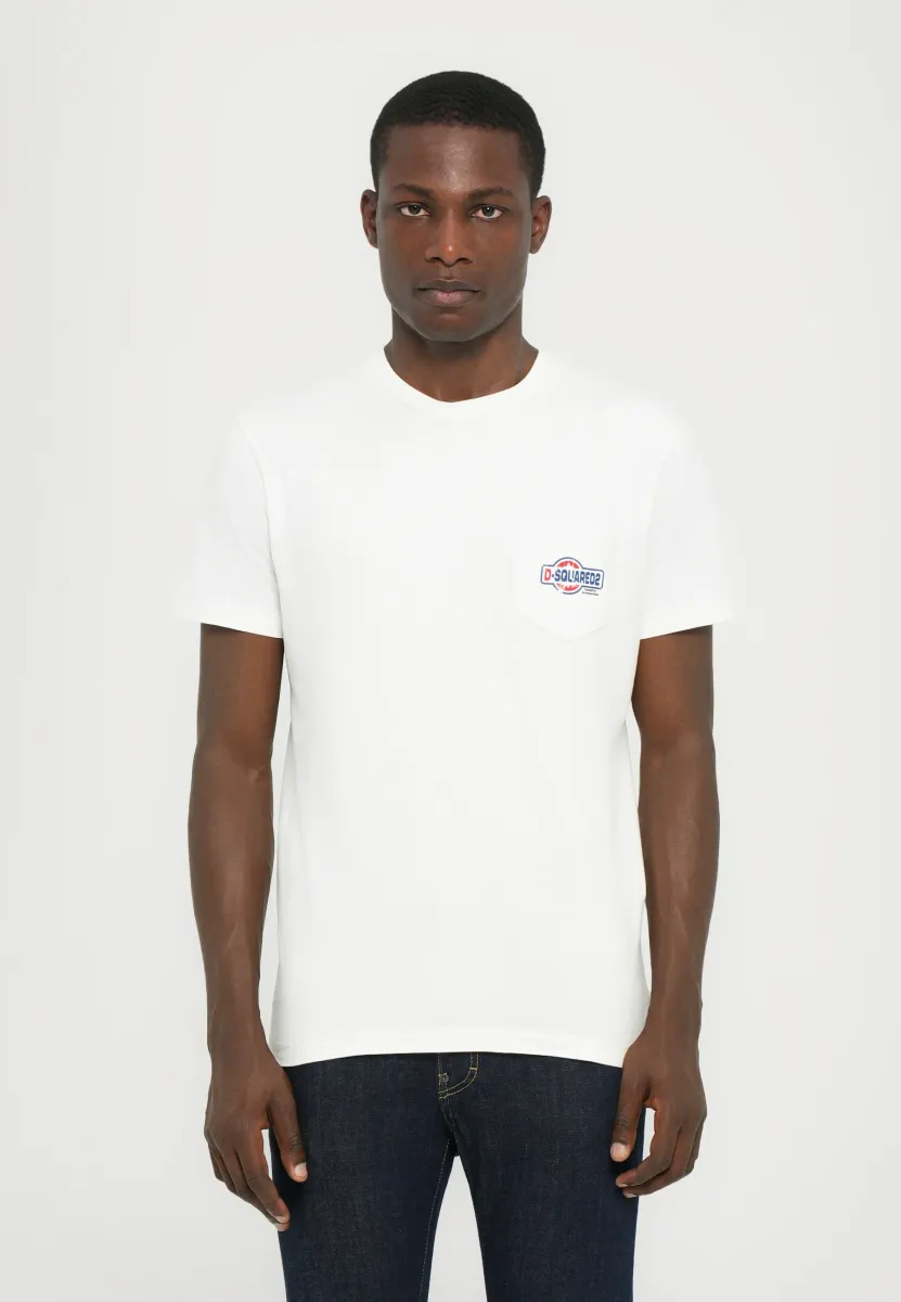 T-Shirt print - white