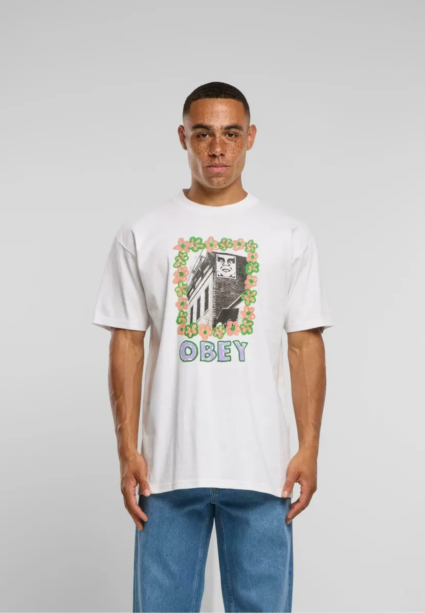 T-Shirt print - white