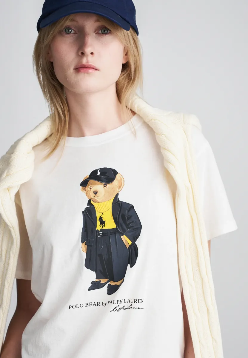 T-Shirt print - white