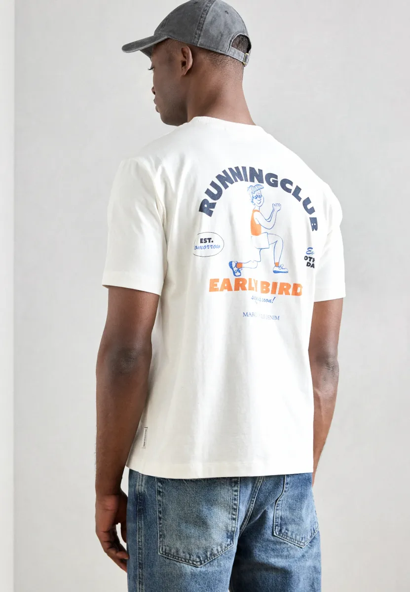 T-Shirt print - white