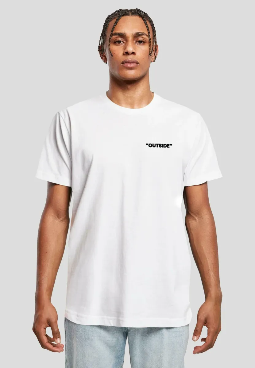 T-Shirt print - white