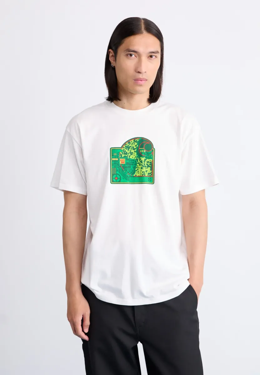 T-Shirt print - white