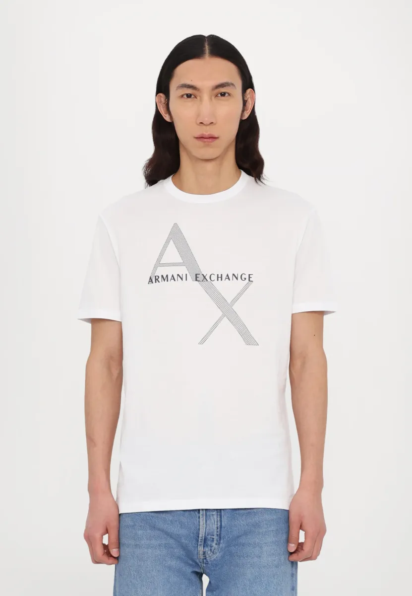 T-Shirt print - white