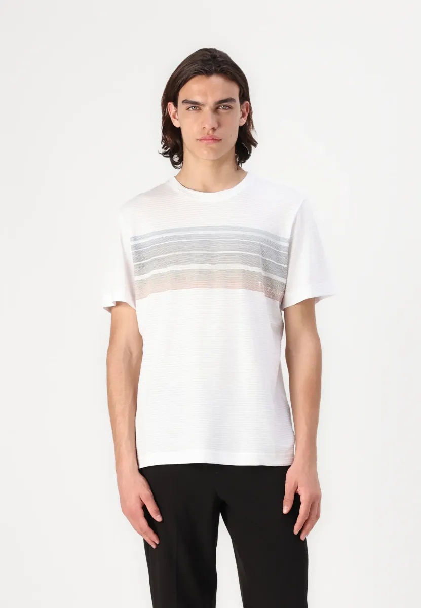 T-Shirt print - white