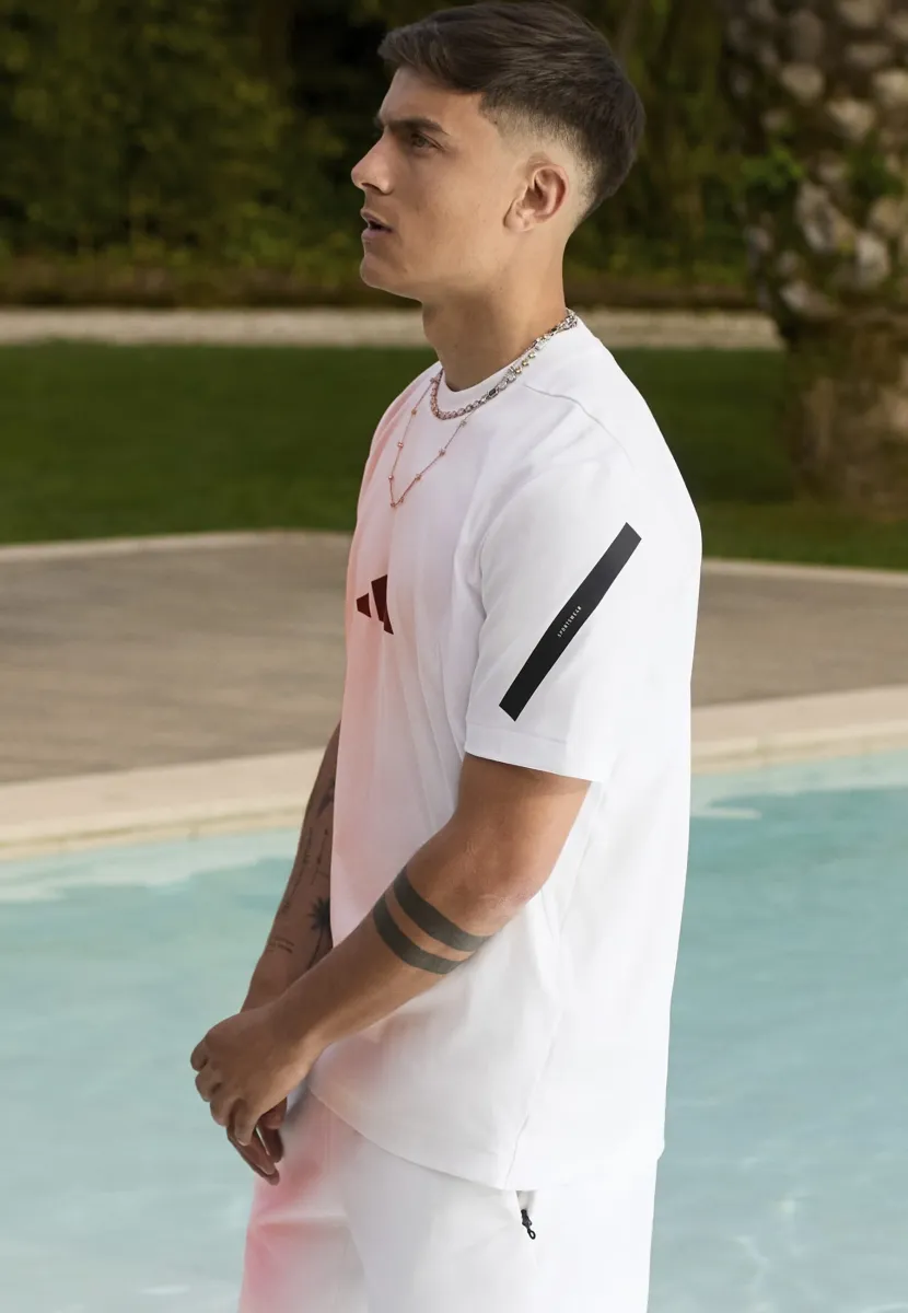 T-Shirt print - white