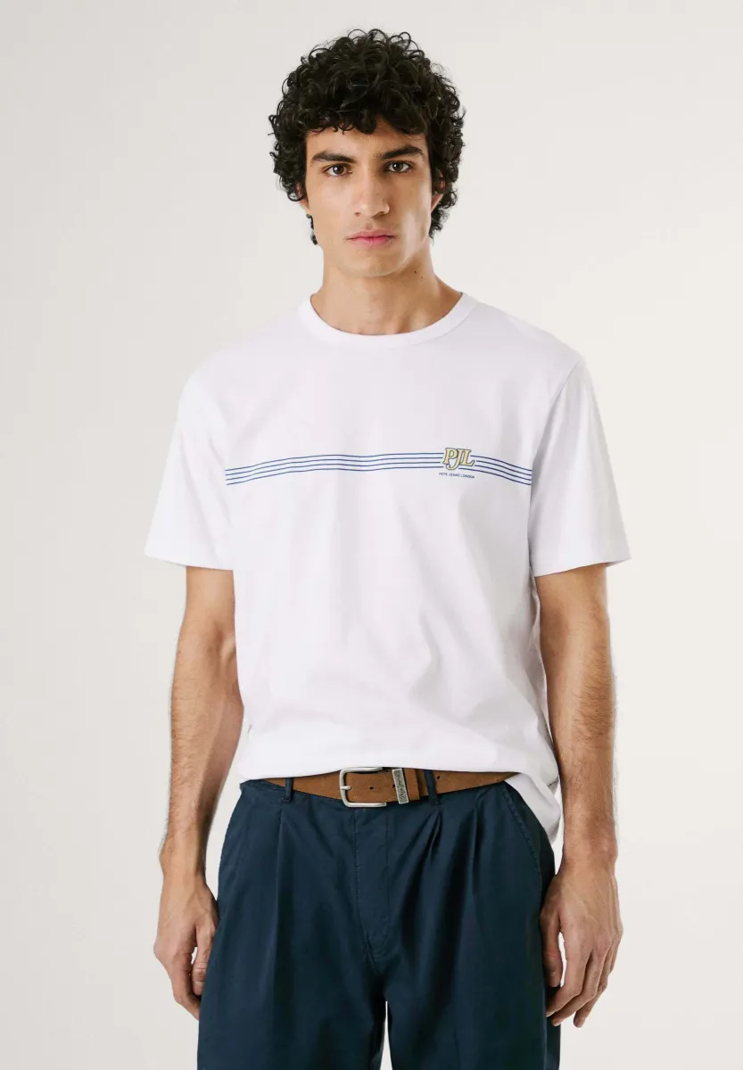 T-Shirt print - white