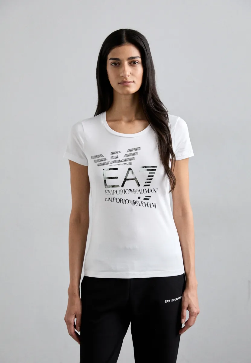 T-Shirt print - white