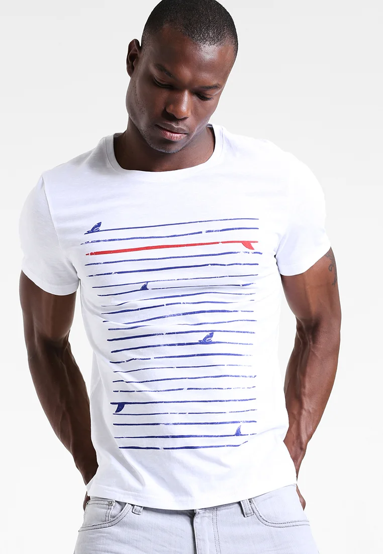T-Shirt print - white