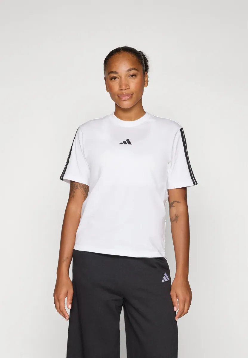 T-Shirt print - white/black
