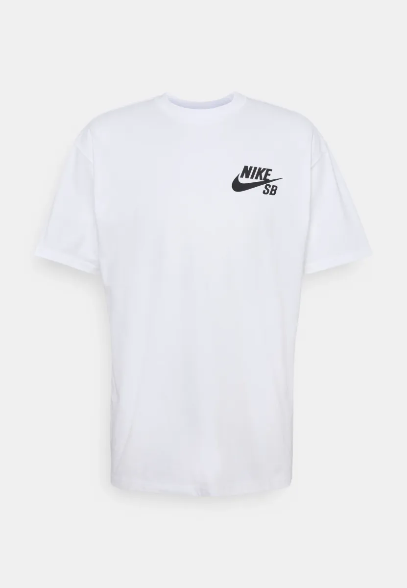T-Shirt print - white/black