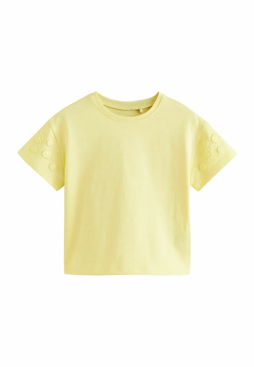 T-Shirt print - yellow