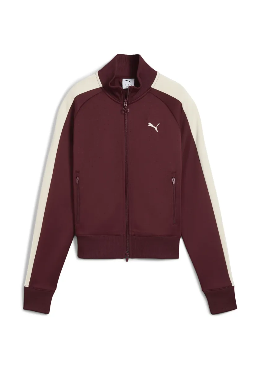 T7 ALWAYS ON  - Sweatjacke - ruby shimmer