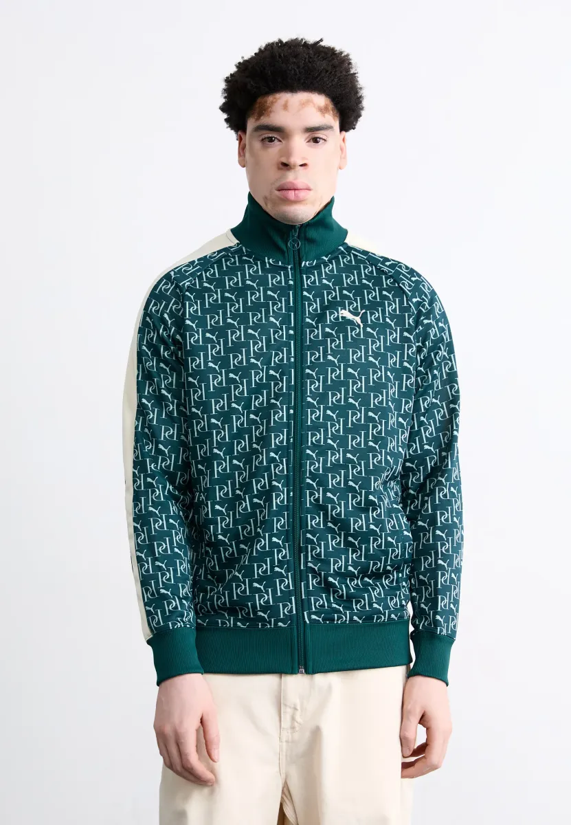 T7 TRACK JACKET - Sweatjacke - green terrain