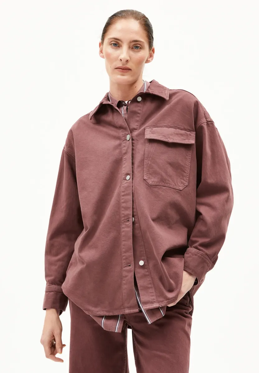 TAARAH - Leichte Jacke - dark berry