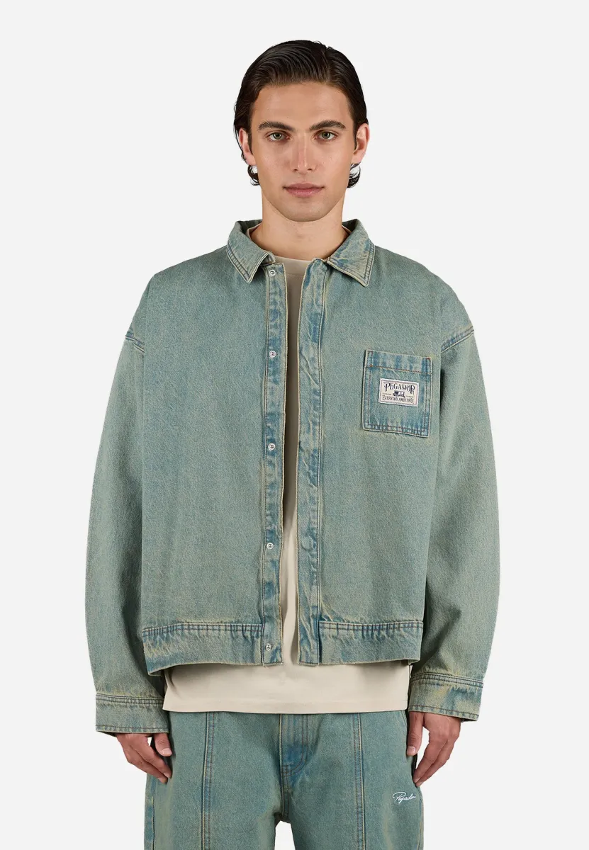 TABOR OVERSHIRT - Hemd - washed vintage blue