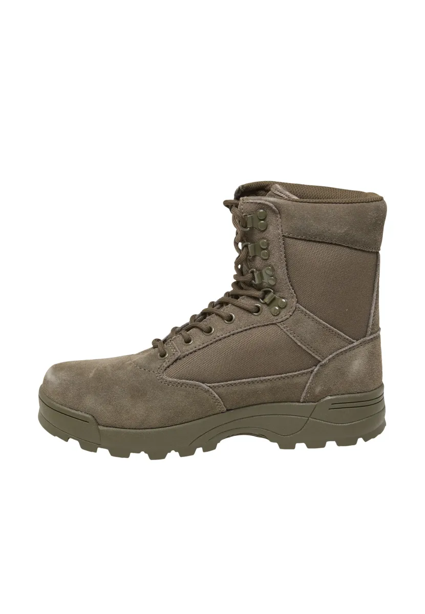 TACTICAL - Schnürstiefelette - olive