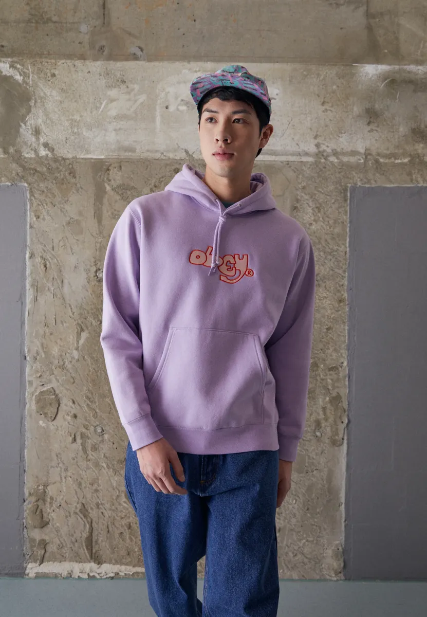 TAG HOOD - Kapuzenpullover - digital lavender