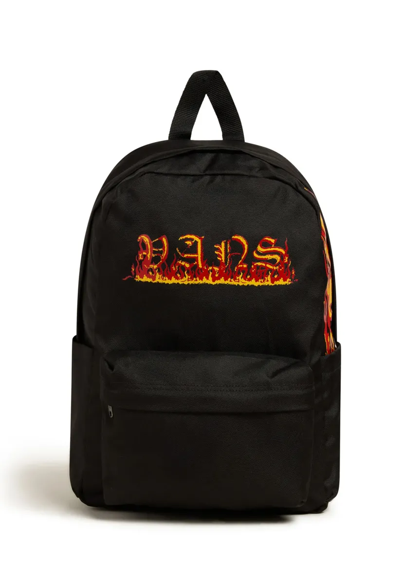 Tagesrucksack - black flame