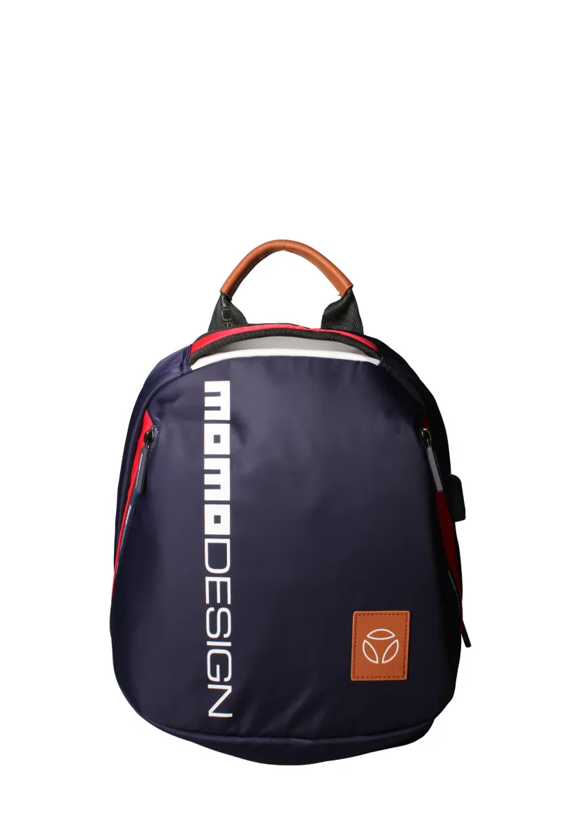 Tagesrucksack - blue and red