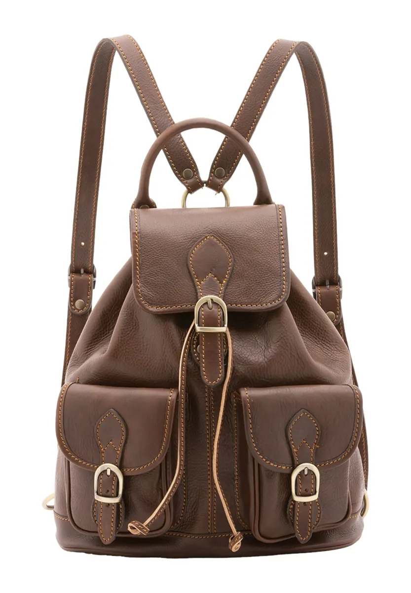 Tagesrucksack - dark brown