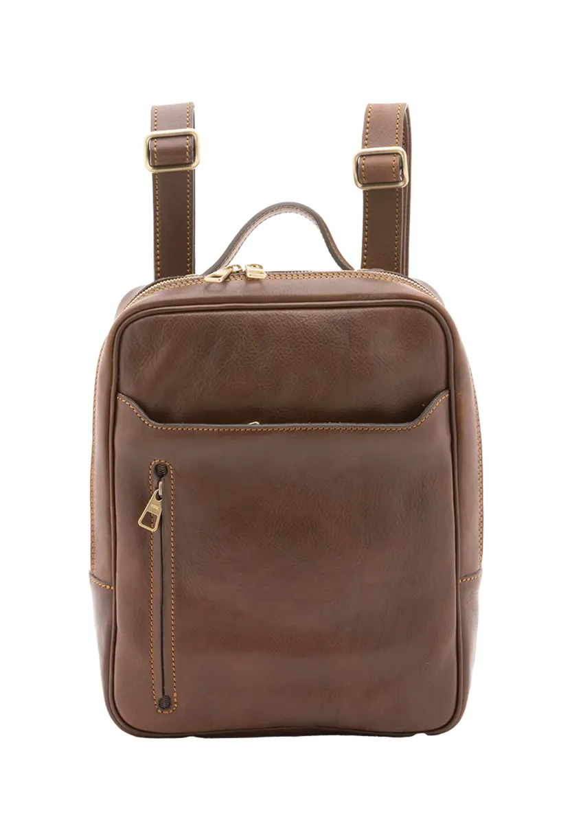 Tagesrucksack - dark brown