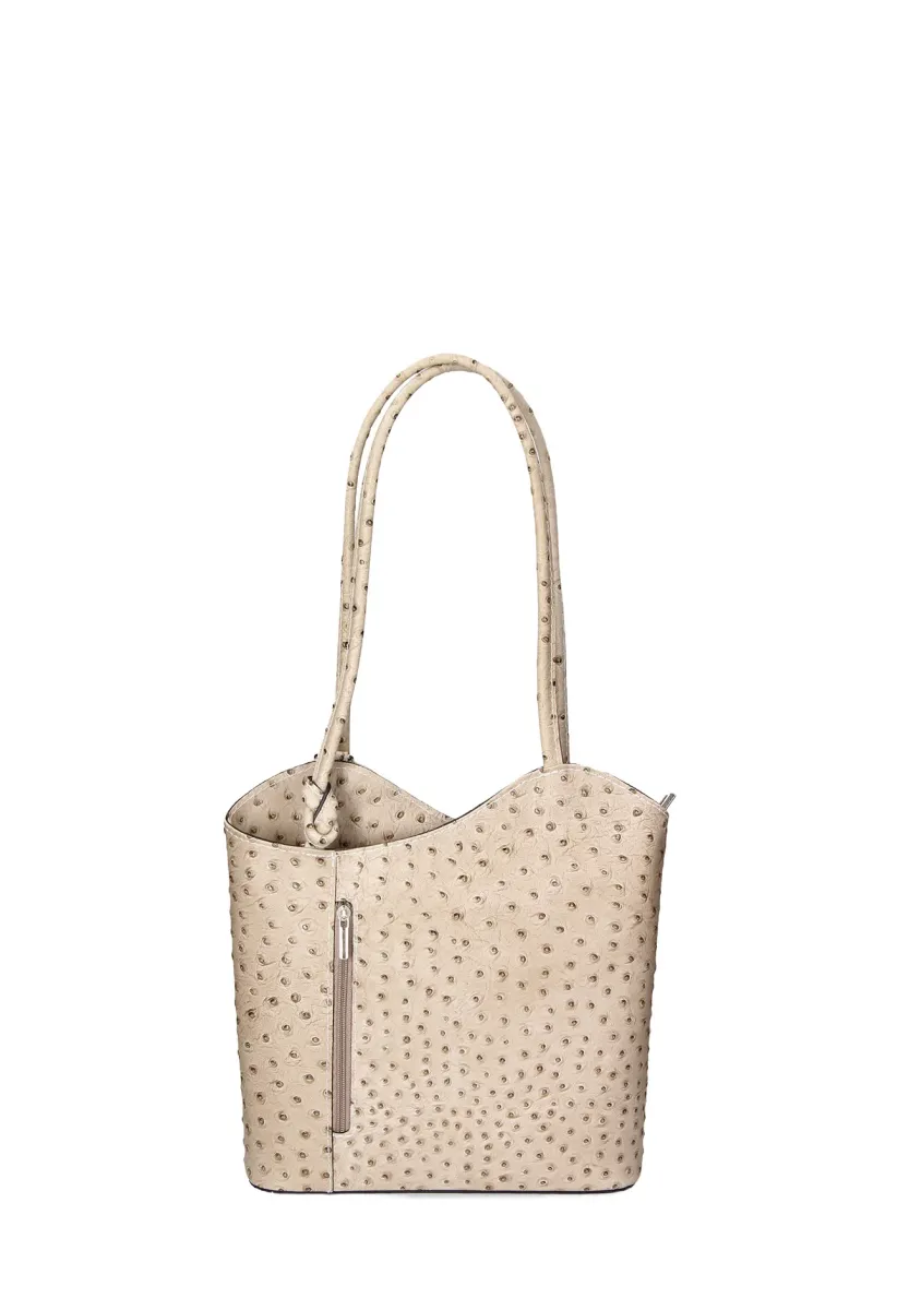 Tagesrucksack - taupe