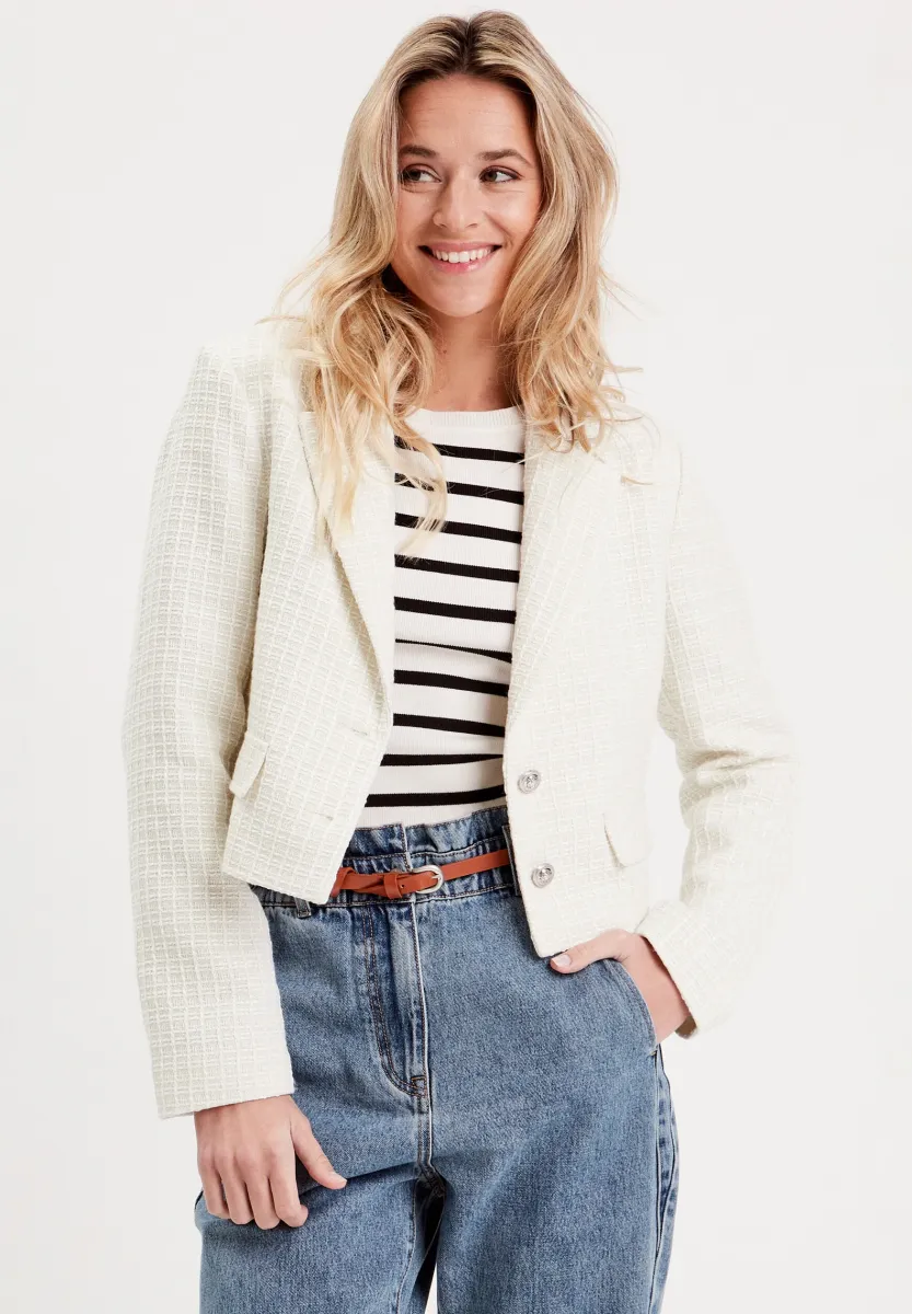 TAILLIERTE  - Blazer - ecru