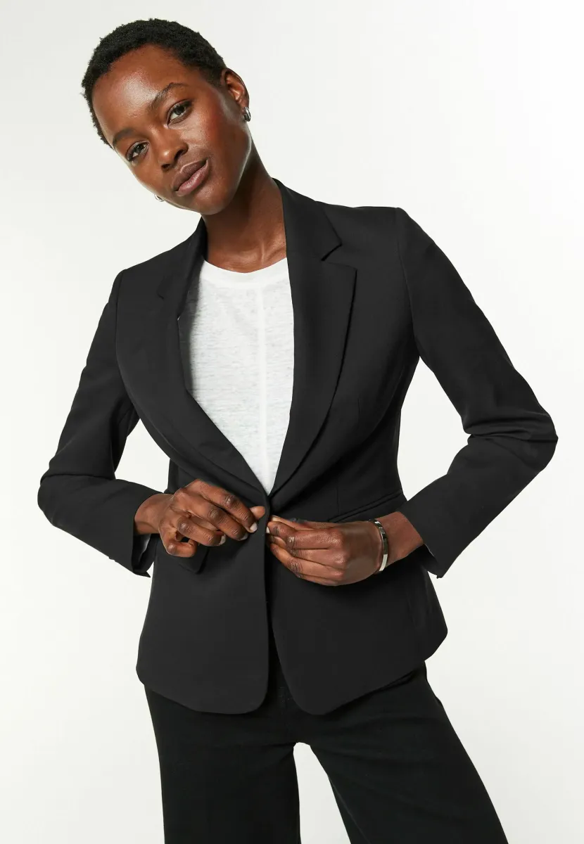 TAILORED SINGLE BREASTED REGULAR FIT - Blazer - black
