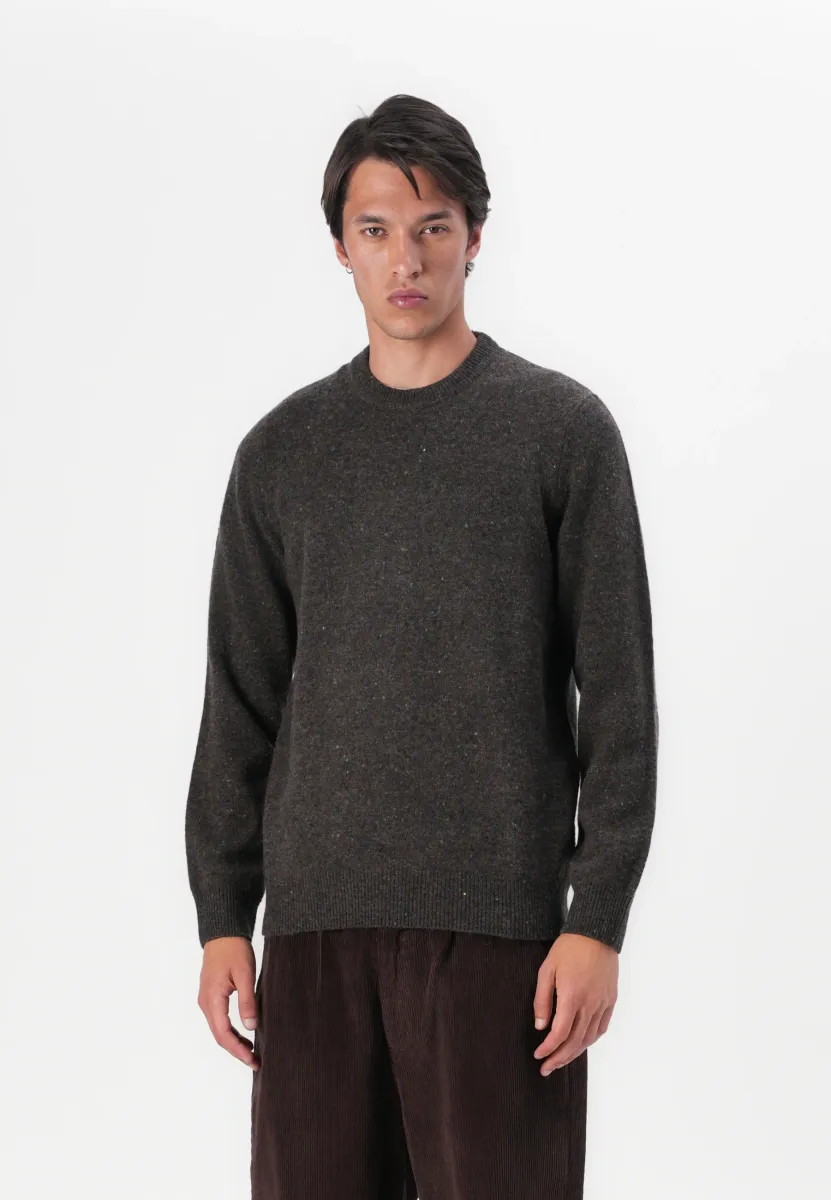 TAINSBURY CREW NECK  - Strickpullover - dark oak