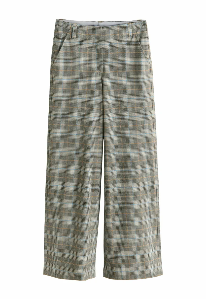 TALL FIT - CHECK SMART WIDE - Stoffhose - neutral