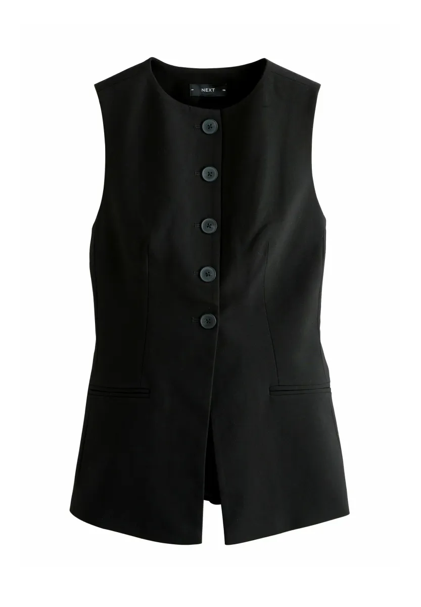 TALL FIT TAILORED - Weste - black
