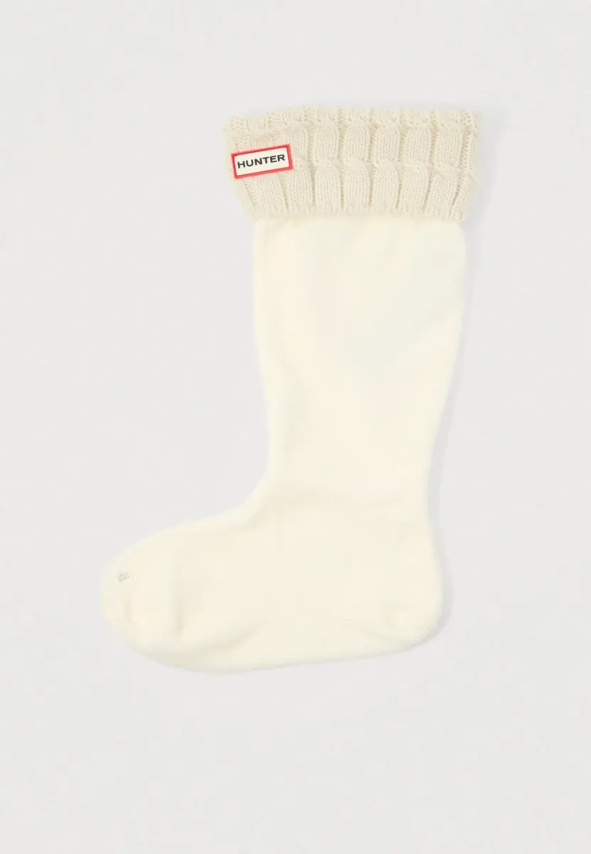 TALL SOCK UNISEX - Kniestrümpfe - white