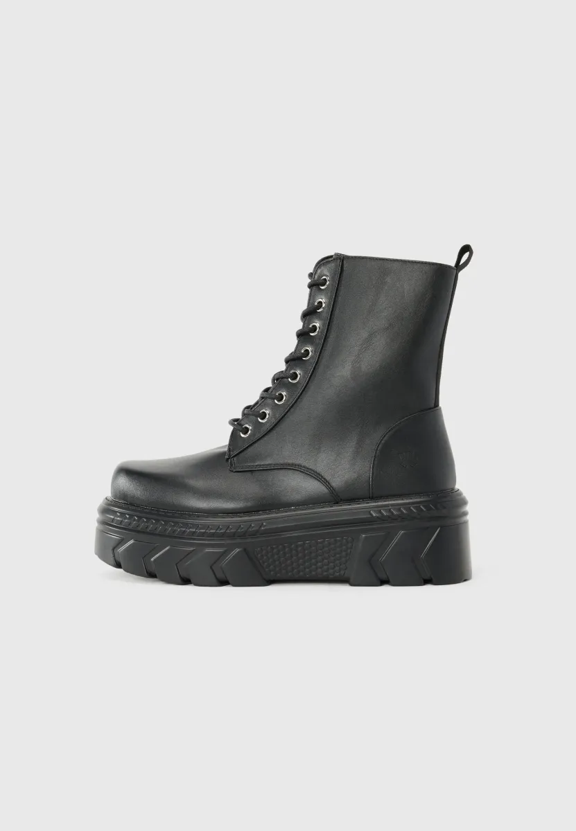 TALWAR STOMPER - Schnürstiefel - black