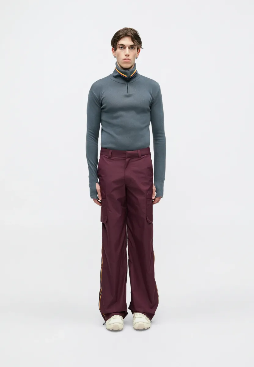 TAMEY - Cargohose - red amaranto