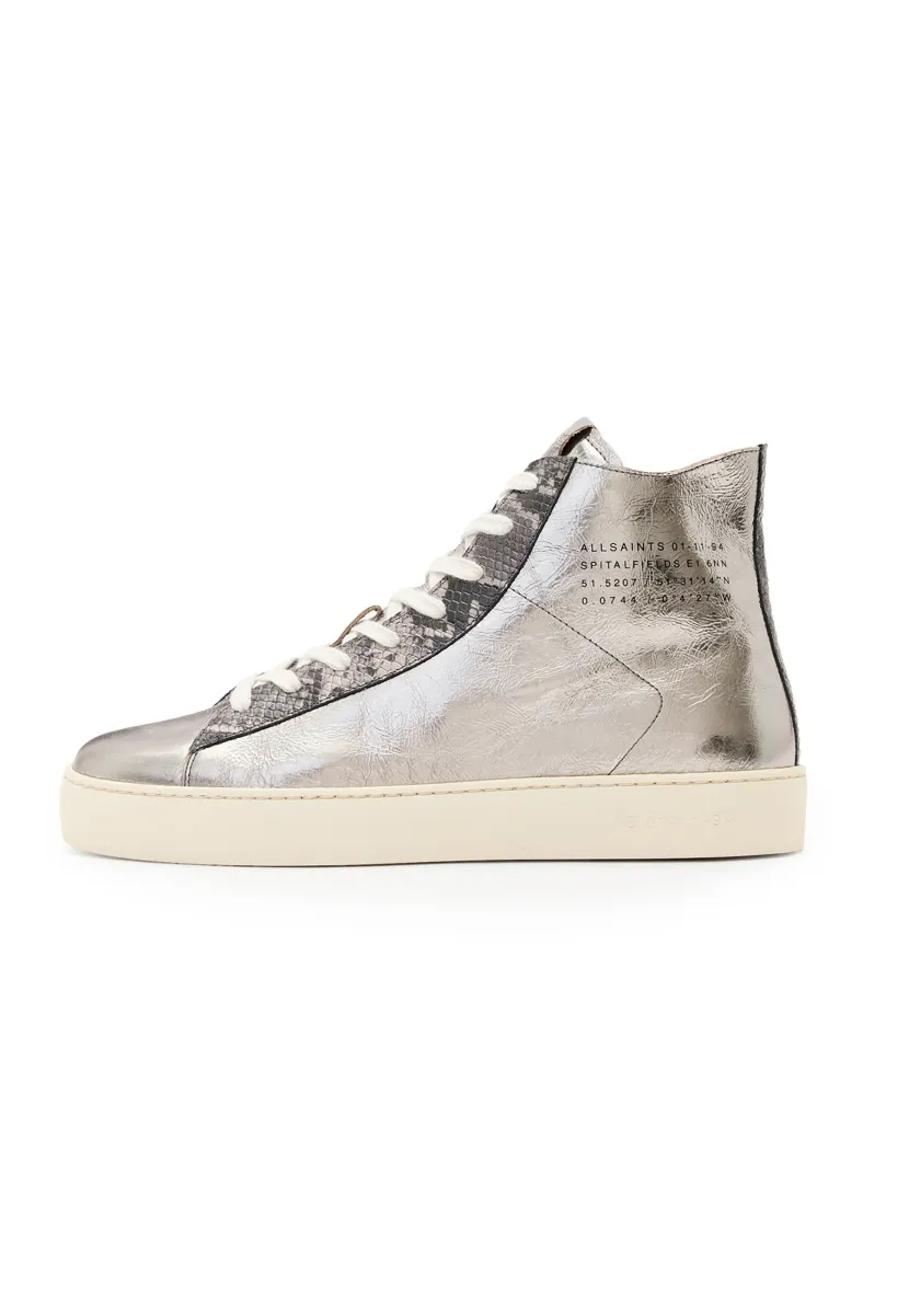 TANA - Sneaker high - silver-coloured