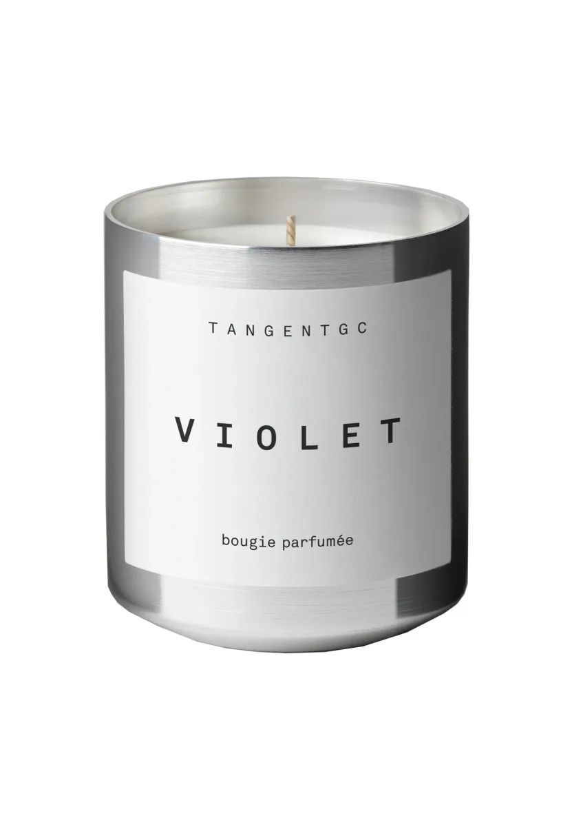 TANGENT GC DUFTKERZE VIOLET BOUGIE PARFUMÉE - Duftkerze - transparent
