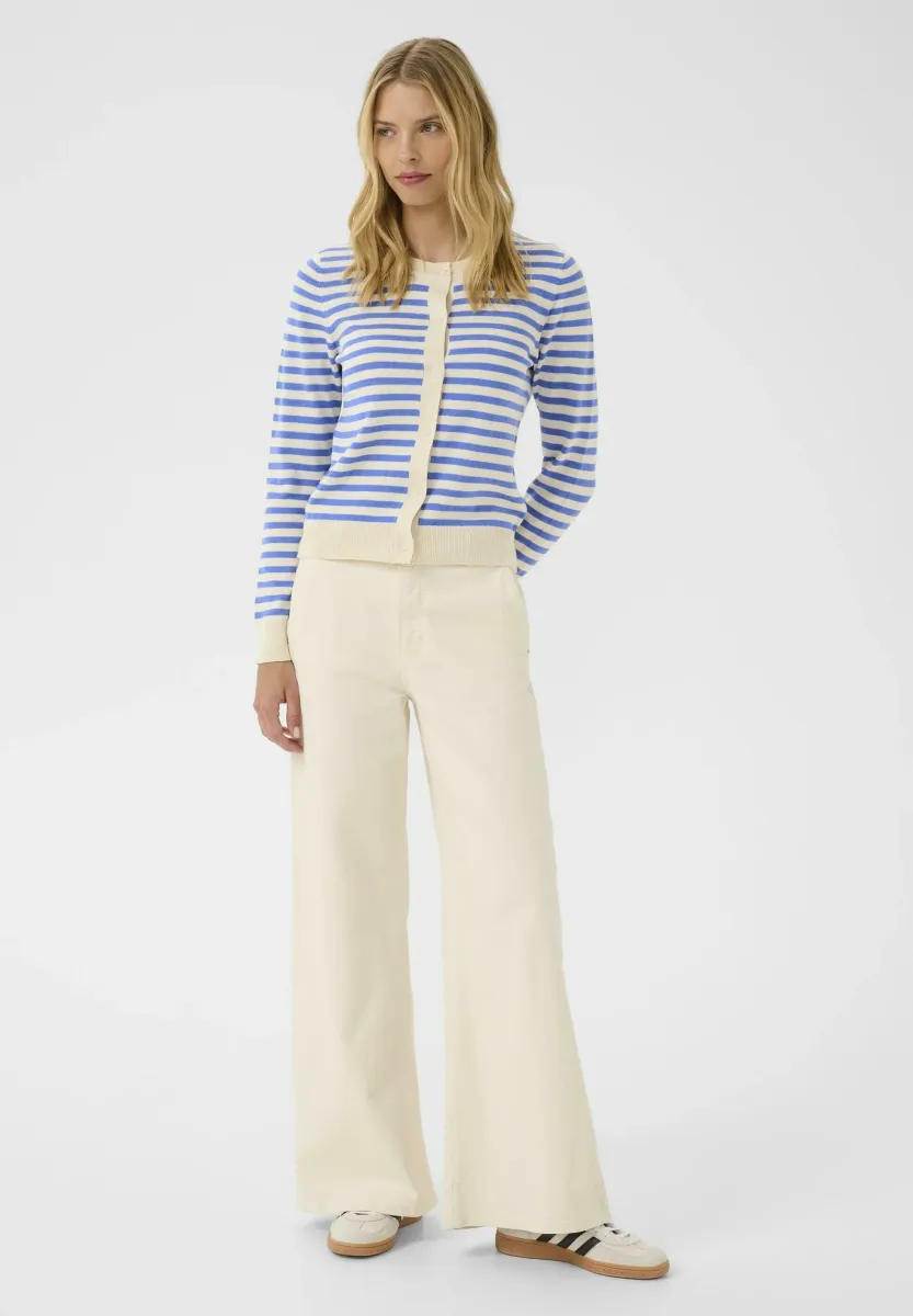 TANISHA - Strickjacke - amparo blue stripe