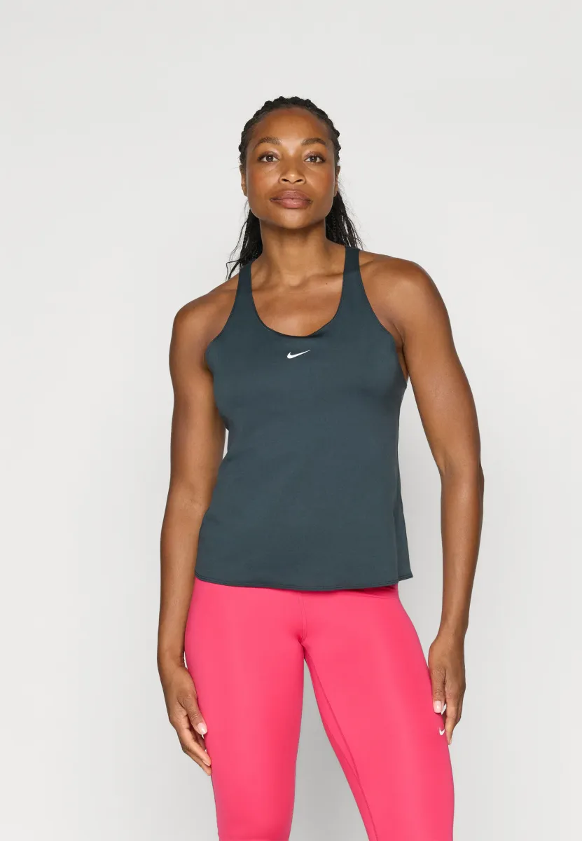 TANK ELASTIKA - Top - seaweed/white