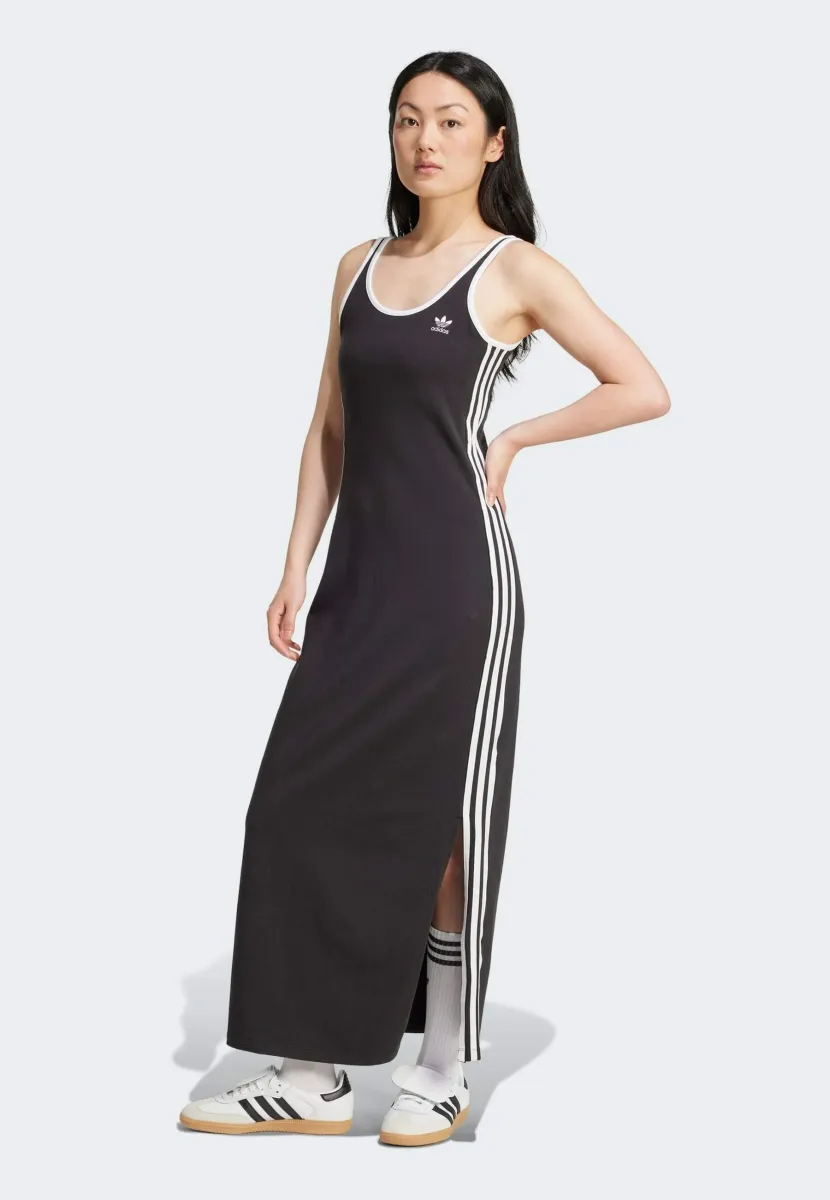 TANK - Maxikleid - black   white