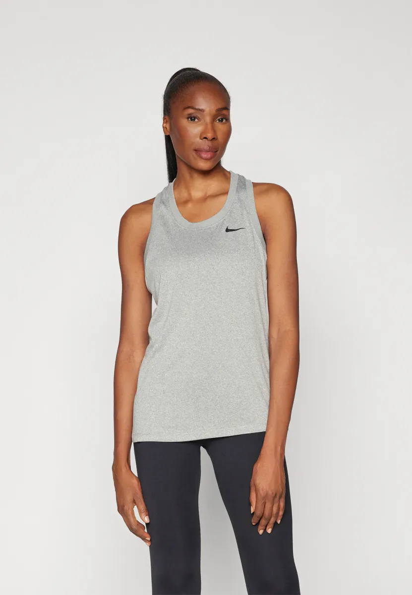 TANK - Top - tumbled grey/silver/heather