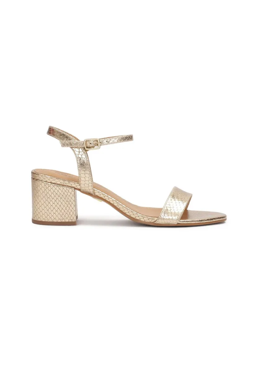 TANZANY - Riemensandalette - gold